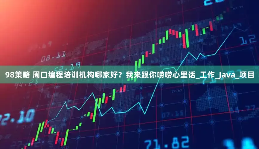 98策略 周口编程培训机构哪家好？我来跟你唠唠心里话_工作_Java_项目